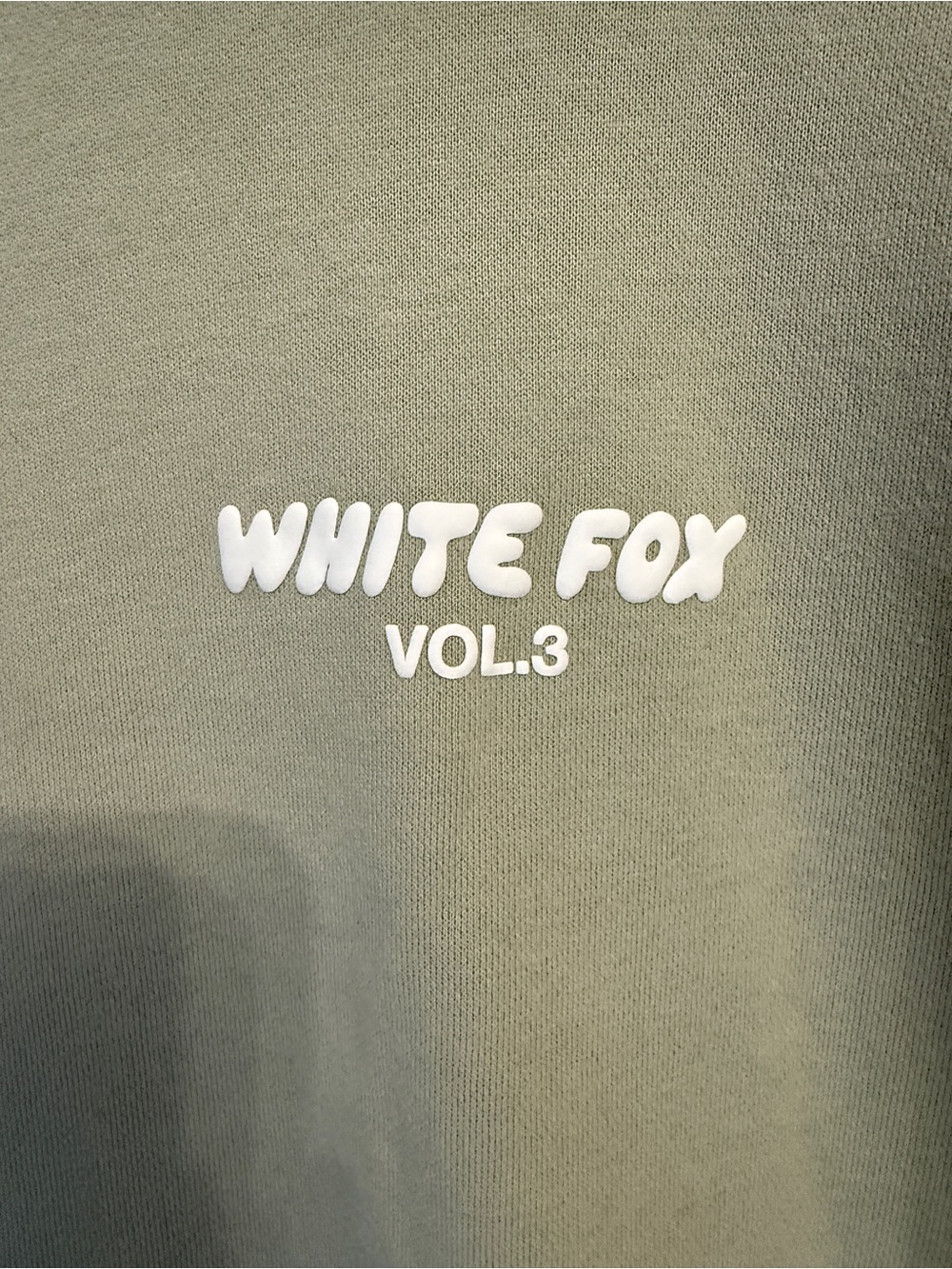 White Fox Women’s Light Green Hoodie Sweatshirt L/XL - Picture 4 of 7
